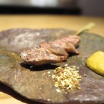 吾一 - 砂肝はコリコリのサクサク(o^－^o)