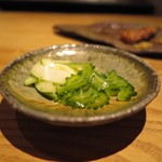 吾一 - ゴーヤと瓜の浅漬け(o^－^o)