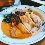 Tenhou - 冷し肉揚げ坦々麺