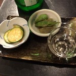 魅惑の酒屋 mikami - 前菜と食前酒