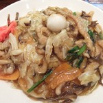 Bamiyan - 厚切り豚肉と彩り野菜の旨味あんかけチャーハン