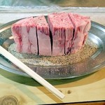 焼肉 はせ川 - 柔らかひれ肉焼き