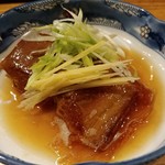 北海道さかな一途 直営魚問屋 - 襟裳 カスベ煮凝り 680円　味付け濃いめでしっかり。身はシットリで旨い！