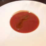 トラットリア イル　コンパーニョ - トマトの冷製スープ