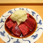 肉屋 雪月花 NAGOYA - マグロと神戸牛、山葵大根