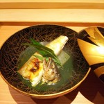 肉屋 雪月花 NAGOYA - 郡上の鮎と冬瓜のお椀、蓼のすりながし、神戸牛の出汁