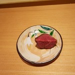 肉屋 雪月花 NAGOYA - 食べ比べ、近江牛のハラミ