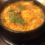 韓国居酒屋釜山 - 豆腐チゲ