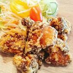[Blue set] Fried chicken set meal