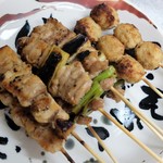 やきとり大吉 - 料理写真:もも、ねぎま、つくね
