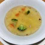 ポポラマーマ - ランチセットのスープ