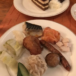 スプレンディード - 朝食ビュッフェ３９９０円。最後のおかわり。
      デザートは同じ組み合わせで３回いただきました（笑）
      次にうかがう時は、開店から閉店まで居座ることにします（笑）
      私史上最高の朝食ビュッフェです（╹◡╹）