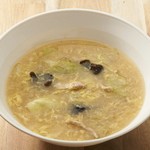 民生炒飯 - 酸辣湯               サンラータンスープ