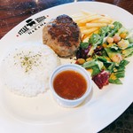 ステーキハウスナカマ - ハンバーグランチ