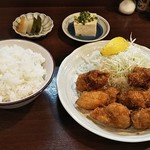 楽天 - カキフライ定食 800円 ♪