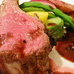 OGINO organic Restaurant - 蝦夷鹿のロースト黒胡椒ソース