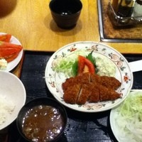 本格肉料理 丸小 - ささみフライ定食