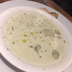Trattoria Pizzeria Bar FAVETTA - そら豆のスープ