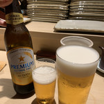 鳥よし - 生ビールとノンアルコールビール