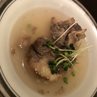 肉割烹 肉かぶく - テールスープ
