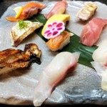 Ikuyoshi - サービス１０貫セット　※海老､蟹､蛸､烏賊抜き 