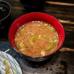 大衆料理　川治 - 味噌汁