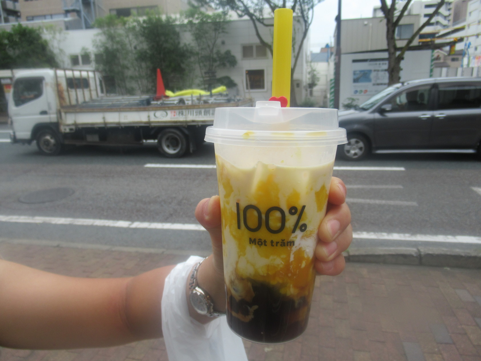 写真 : 【閉店】生タピオカ専門店 モッチャム 大名店 （Mot tram