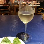 Torattoria Itaria - グラスワイン(白）￥500