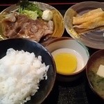 Shin kai - おかずが選べるダブルランチ　650円