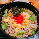 Kanou - 鶏そぼろ丼　アップ