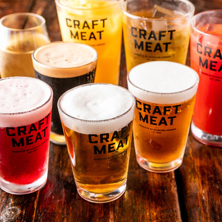 圧倒的コスパ 1500円でクラフトビールの飲み放題出来ちゃうの 15種以上のクラフトビールとウイスキーやカクテル サワーなど合わせて60種類以上 Craft Meat クラフトミート 田町 ビアホール ビアレストラン 食べログ
