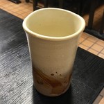 うなぎ赤垣 - 芋お湯割り570円