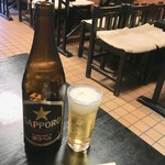 うなぎ赤垣 - 瓶ビール540円