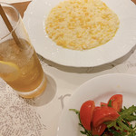 ル パークス - 旬のとうもろこしとチーズのリゾット