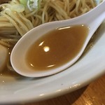 自家製麺 伊藤 - 肉そばスープ