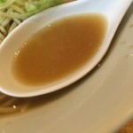 自家製麺 伊藤 - 比内鶏肉そばスープ