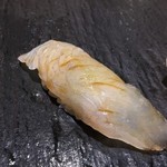 すし尽誠 - ひらめの昆布〆