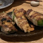 GYOZA dining Pd - 肉巻きピーマンチーズ焼き 2個  350円