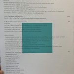 THE BLUE BOX CAFE - 今回はランチメニューにしました。