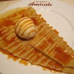 ブラッスリー アミカル - ('12/1)ｷｬﾗﾒﾙ・ﾌﾞｰﾙ・ｻﾚ＆蜂蜜ｱｲｽ