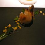 レフェルヴェソンス - 【丸ごと火入れした蕪とイタリアンパセリのエミュルション、ハモンイベリコ＆ブリオッシュ】★2012/1