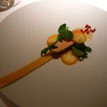 レフェルヴェソンス - 【フォワグラのナチュラル、花梨、金柑、ピンクペッパー、修道院のジュレ】◎2012/1