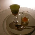 レフェルヴェソンス - 【北の海から〜ツブ貝、生海苔、デコポンとフェンネルを２口で】♫2012/1