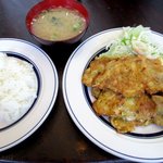モーニング - 豚ロースのピカタ定食！