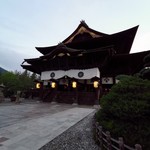 スカイレストラン白馬 - その他写真:参考 朝5時位に善光寺到着(^_^)v