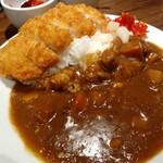 お茶の水、大勝軒 - カツライスカレー。