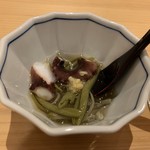 こいき - タコとジュンサイの酢の物