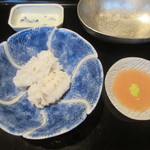 にい留 - 鱧 湯引き