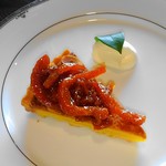 納屋カフェ 椿 - 料理写真:アーモンドオレンジタルト