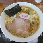 こうじ屋 - 朝ラーの醤油味普通盛650円